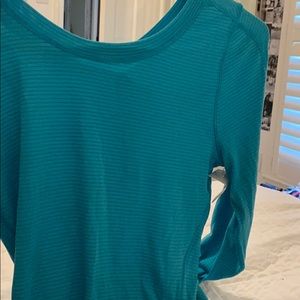 Teal Lululemon top!
